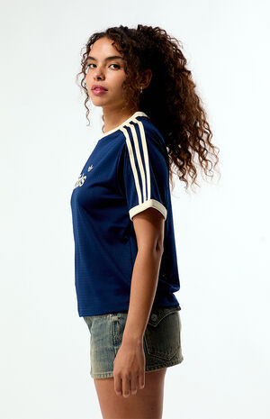 Navy Mesh T-Shirt image number 3