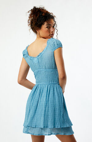 Tiered Mini Dress image number 3