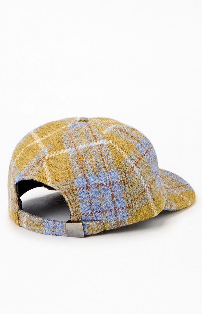 Awake NY Yellow Harris Tweed 6 Panel Dad Hat