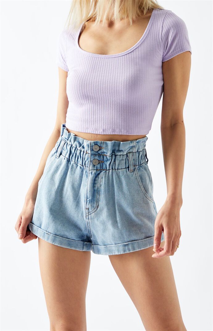 Pacsun paperbag on sale shorts