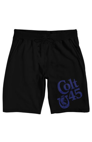 Colt 45 Blue Logo Sweat Shorts image number 1