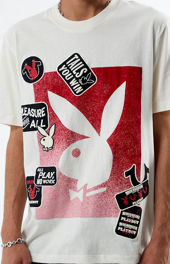 関税込◆True Religion ハニーベア Tシャツ True Religion x Playboy Big Bunny T-Shirt | PacSun