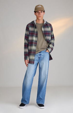 Medium Wash Ultra Baggy Jeans image number 4