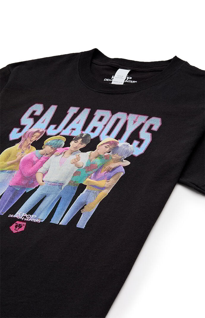 Kids K-Pop Demon Hunters Sajaboys T-Shirt
