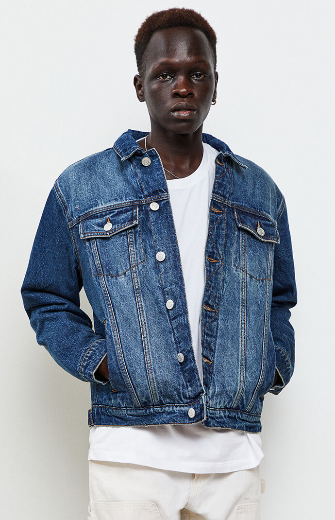 Dark Classic Fit Denim Jacket