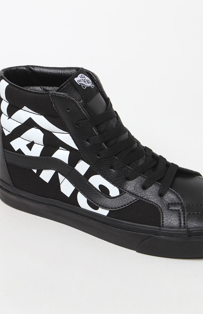 Sk Hi Reissue Logo White Black Shoes Sk Hi Reissue Logo White Black Shoes