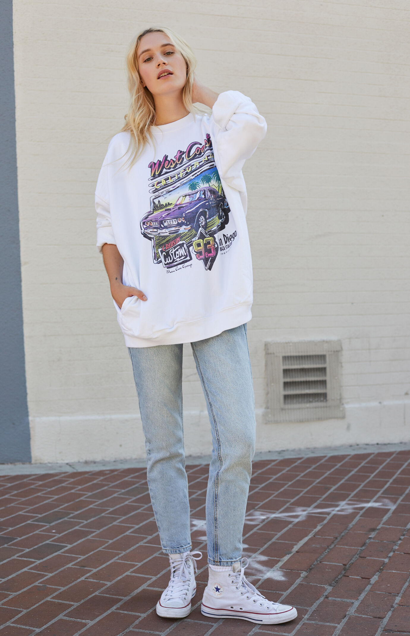 John galt west discount coast crew sweatshirt