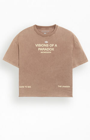Visions Paradox Cropped Boxy T-Shirt image number 2