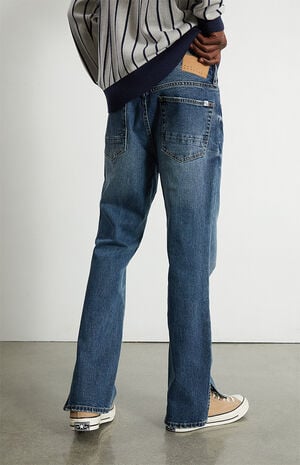 Indigo Slim Bootcut Jeans image number 4