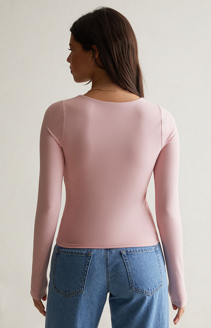Wellness Back Adjuster Long Sleeve Top | ALEXIA STAM