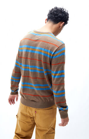 Alex Striped Crew Neck Sweater image number 3