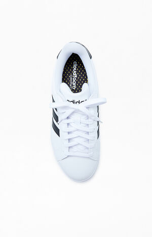 Women's White Grand Court Alpha Sneakers image number 5