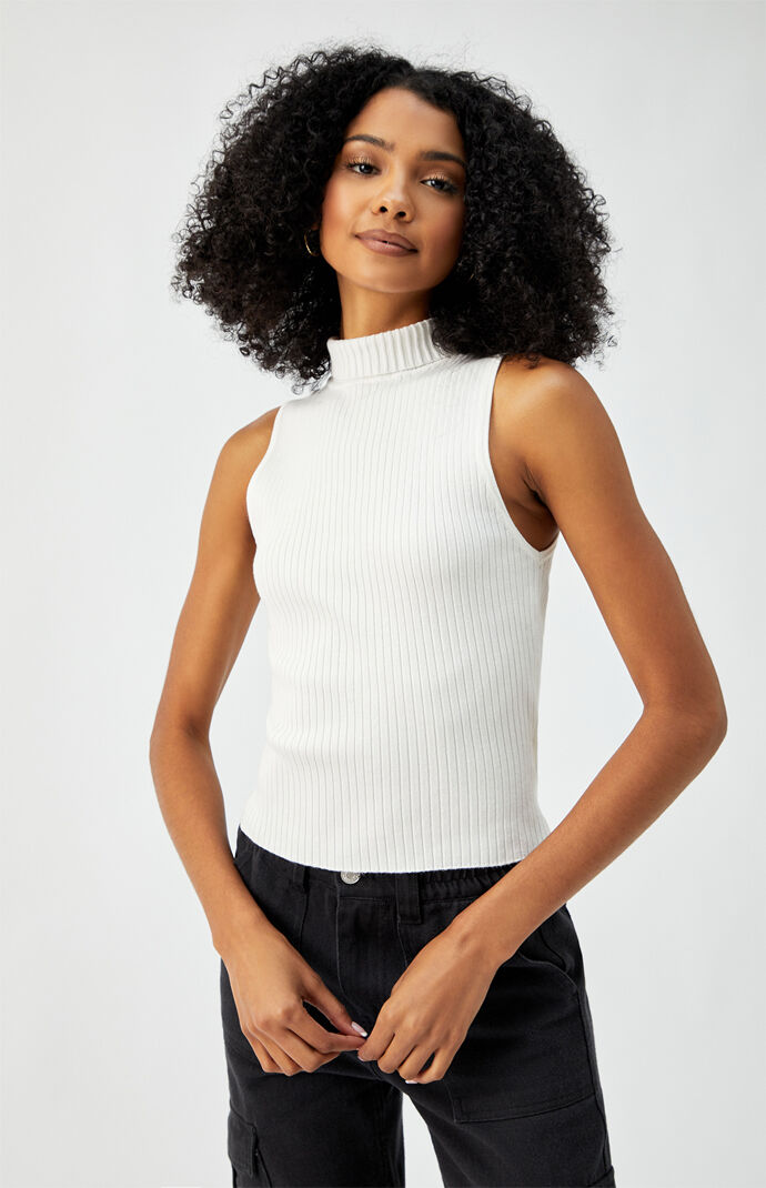 Turtleneck Knit Top