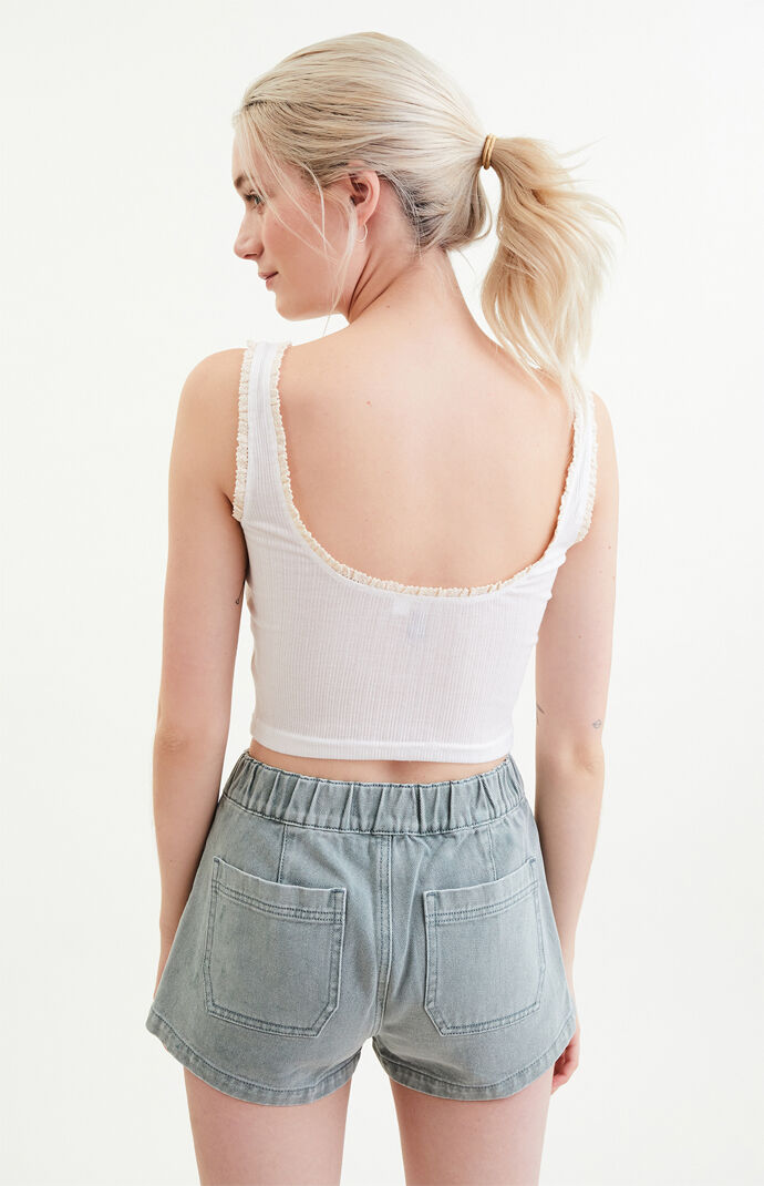 Jane Button Tank Top