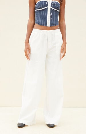 Linen Boxer Pants image number 2