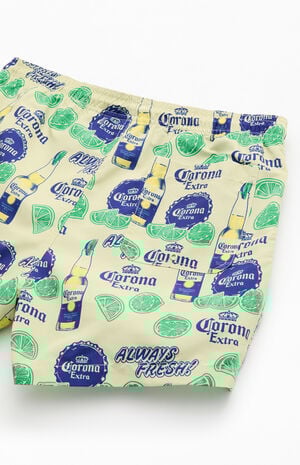 Corona And Lime Swim Trunks image number 4