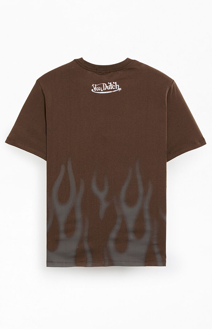 Von Dutch Brown Eagle T-Shirt