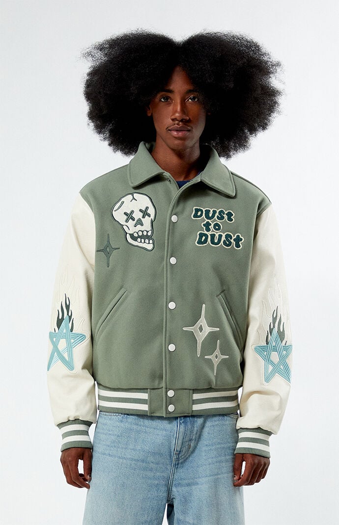 PacSun Dust To Dust Varsity Jacket PacSun
