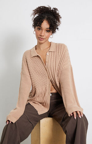 Stacey Button Front Sweater image number 2