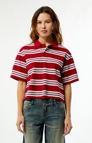 Diana Striped Polo Shirt image number 2