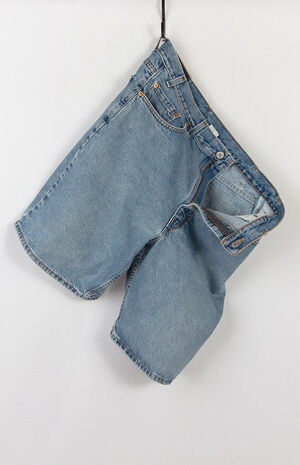 Upcycled Levi's 550 Relaxed Fit Denim Shorts image number 2
