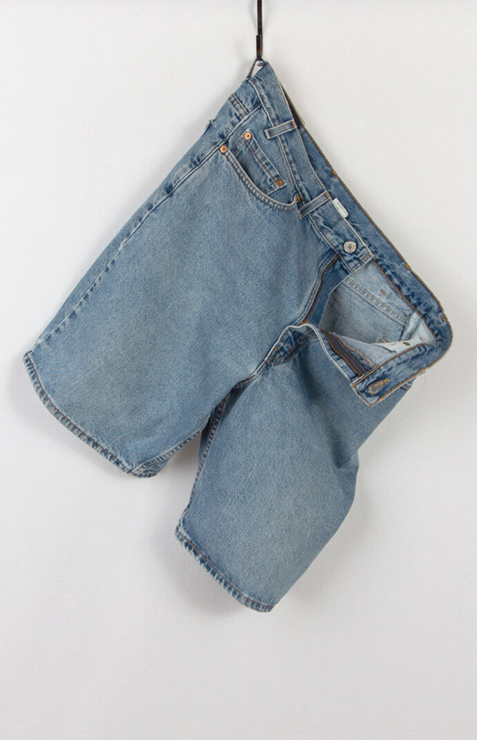 Upcycled Levi's 550 Relaxed Fit Denim Shorts