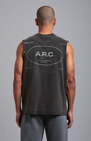 Vintage Wash Comfort Cut Off Muscle T-Shirt image number 5