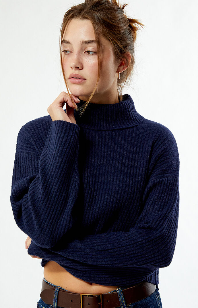 LA Hearts Easy Cropped Turtleneck Sweater | Pacsun