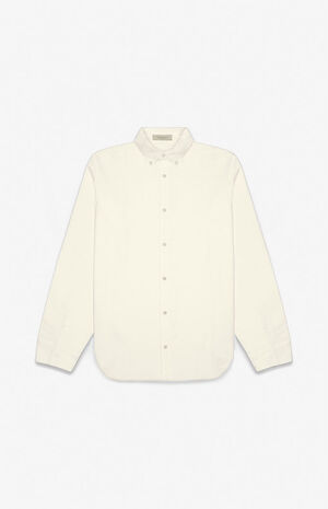 Women's Egg Shell Oxford Button Down Shirt image number 1