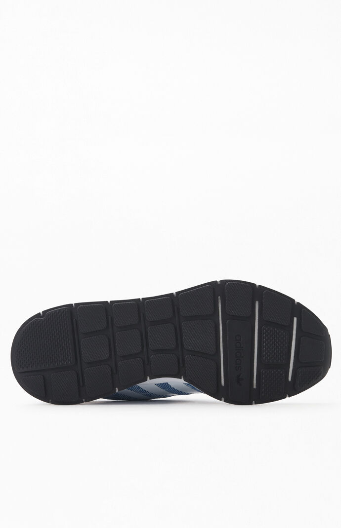 adidas Blue White Swift Run Shoes PacSun