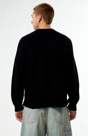 Lodge Ribbed Knit Crew Neck Sweater image number 3
