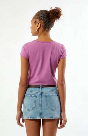 Clara Raw Hem Top image number 5