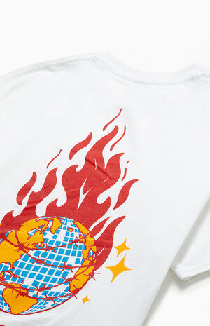 editorial calligraphy golf Young & Reckless Disco Inferno T-Shirt | PacSun