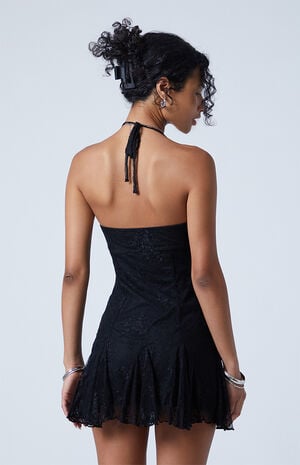 Indy Floral Lace Mini Dress image number 5