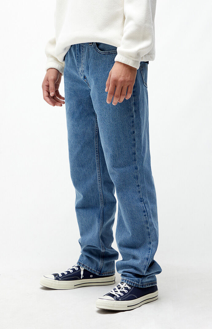 Light Indigo 550 Relaxed Fit Jeans | PacSun