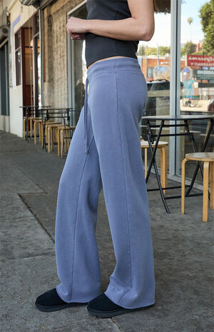 Dark Gray Hilary Yoga Baggy Sweatpants image number 3