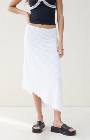 Lace Tiered Maxi Skirt image number 2