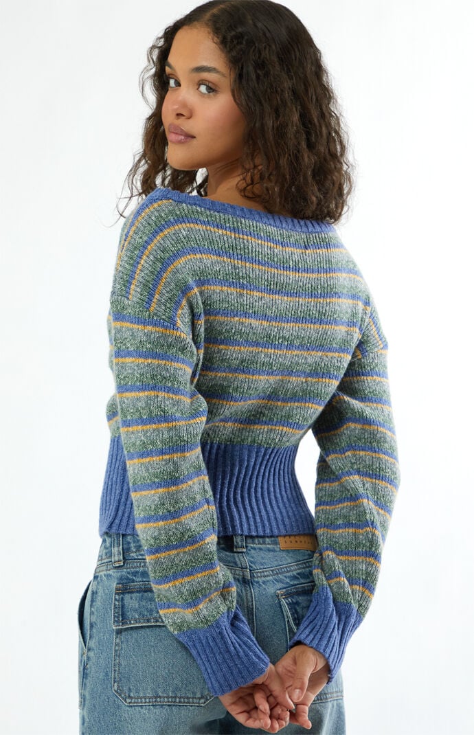 Your Favorite Cosette Ribbed Off-The-Shoulder Sweater