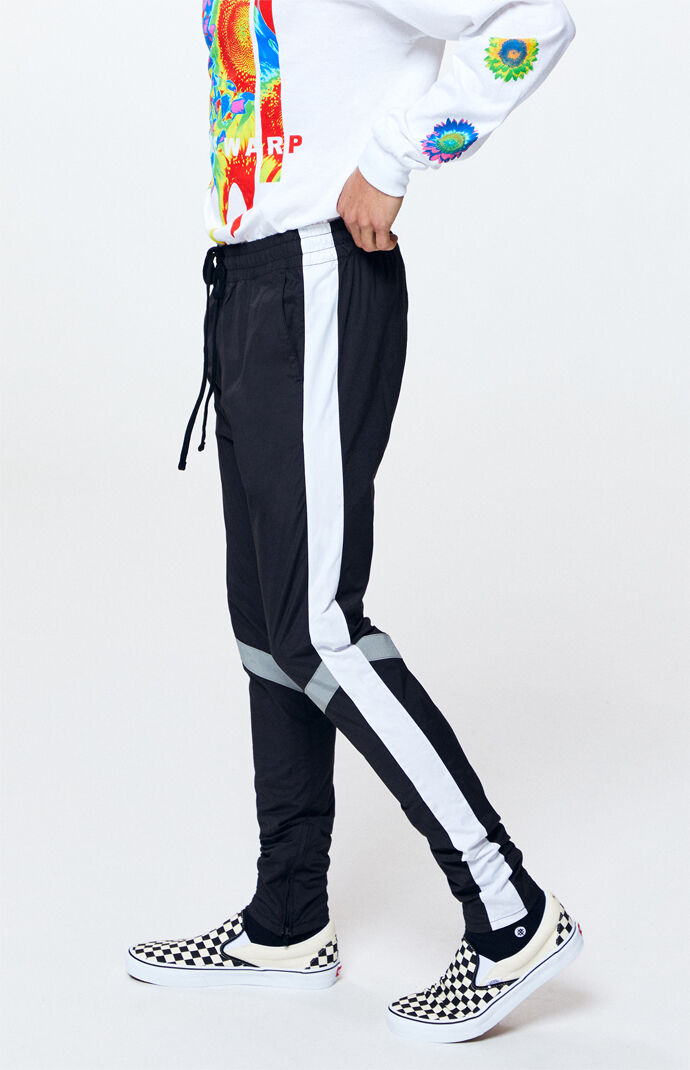 pacsun nylon track pants