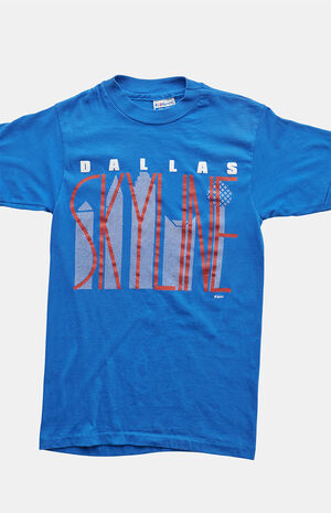 80s Dallas Skyline Graphic T-Shirt image number 2