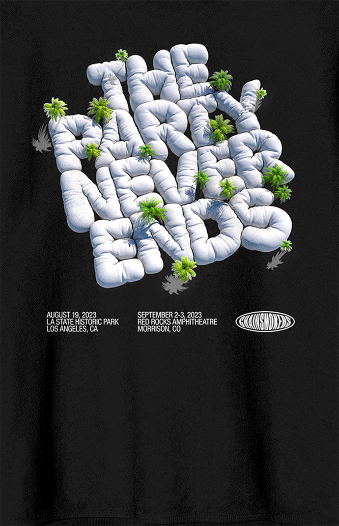 The Chainsmokers Party Never Ends Long Sleeve T-Shirt