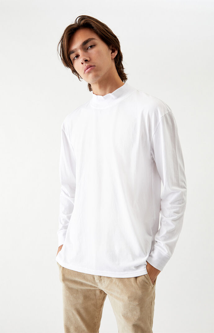 Odie Mock Neck Long Sleeve T-Shirt