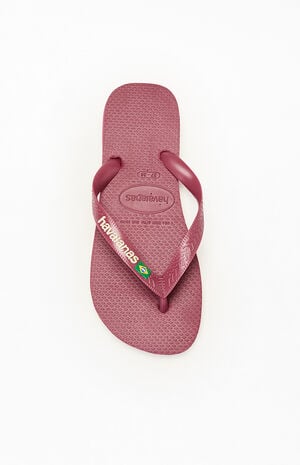 Women's Brazil Logo Flip Flop Sandals image number 5