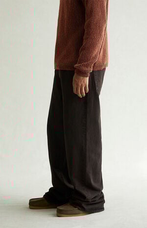 Blake Extreme Baggy Jeans Overdyed Dark Brown image number 3