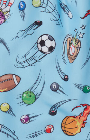 Kids Zoom Balls 5.5" Swim Trunks image number 3