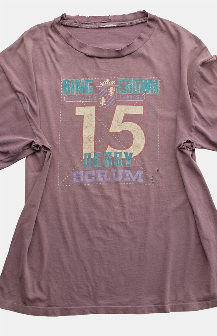 PS VINTAGE '90s King Crown Derby Scrum Graphic T-Shirt