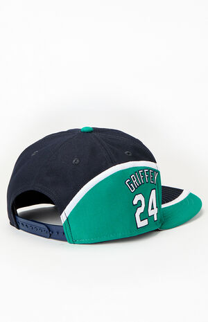 Seattle Mariners Griffey 24 Side Stripe 9FIFTY Snapback image number 2