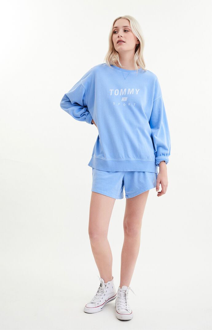 Tommy hilfiger vintage tommy boyfriend crew neck sweatshirt outlet