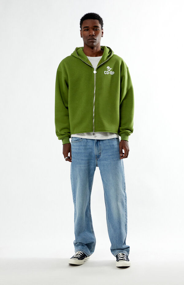 GARDENS & SEEDS Co-Op Statement Zip Up Hoodie