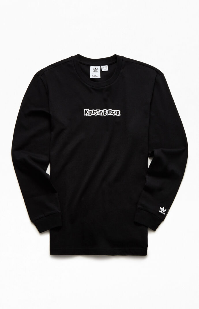x Simpsons Krusty Burger Long Sleeve T-Shirt